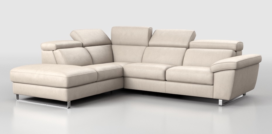 Taro - corner sofa with sliding mechanism - left peninsula